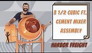Harbor Freight Cement Mixer Assembly Guide