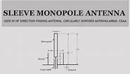 Sleeve Monopole Antenna - Cold War Antenna - Circularly Disposed Antenna Array - CDAA.