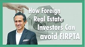 👉👉How to AVOID FIRPTA for 💰Real Estate Investor ✅[FORM 8288]