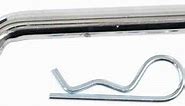 Trimax Trailer Hitch Pin and Clip for 2" Hitches - 3-1/2" Span - Chrome Trimax Locks Hitch Pins and
