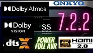 Dolby ATMOS & Vision 4K AVR | Onkyo TX-RZ820
