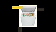 Danby 5.5 cu. ft. Front mounted drain Chest Freezer