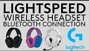 How to connect your Logitech LIGHTSPEED Wireless Headset with Bluetooth