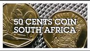 50 Cents Coin 1996, South Africa