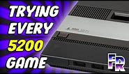 Atari 5200 (1982) Library | Trying all 69 Games