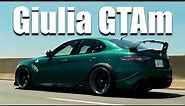 Alfa Romeo Giulia GTAm Performance Stunning | 4K (Don't Miss This)