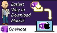 Easiest Way to Download a OneNote on MacOS