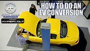 What is really involved in converting an IC car to EV? | Fifth Gear