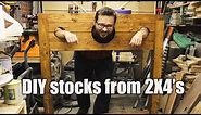 Medieval stocks - easy 2X4 build