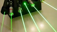 Green Lasers: What Can Certain mW Do?
