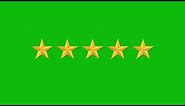 5 star green screen