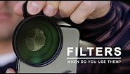 iPhone Filters - When do you use them?