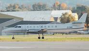 Fairchild SA227-AC Metro III Takeoff from the Kelowna International Airport