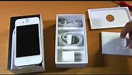 Unboxing: iPhone 4 (8GB White)