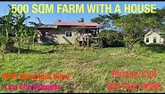 Vlog414: 500 SQM FARM LOT WITH A HOUSE WITH MOUNTAIN VIEW FOR SALE IN LIPA CITY BATANGAS