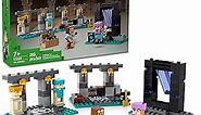 LEGO Minecraft The Armory Building Set, Includes Popular Minecraft Figures Alex and Armorsmith, Action Toy for Gamers and Kids, Gift for Boys and Girls 7 Years Old and Up, 21252