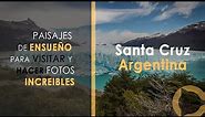 "Santa Cruz Argentina" Paisajes de ensueño: