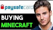 HOW TO BUY MINECRAFT WITH PAYSAFECARD 2024! (FULL GUIDE)