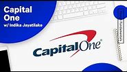 Capital One Logo Redesign w/Indika Jayatilake