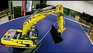 LEPIN 20007 Motorized Excavator Excavator Working Test with 7.2V NiMH Battery
