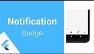 Flutter notification badge tutorial