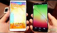 Samsung Galaxy Note 3 vs LG G2: Quick Look
