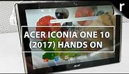 Acer Iconia One 10 (2017) Hands-on Review