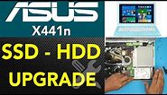 ASUS X441n Laptop SSD HDD Upgrade Guide