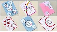 6 Best Teacher's day greeting Card at home/Teacher's day Card 2023/How to make Teacher's day Card