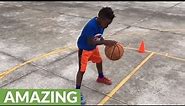 7-Year-Old Phenom Displays Elite Basketball Skills