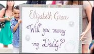 'Will You Marry My Daddy?' Son Helps Dad Propose with Surprise Flash Mob