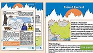 Mount Everest Fact File