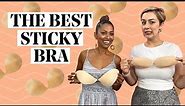 Testing 3 Viral Sticky Bras (Sizes C and DD) | We Try Before You Buy