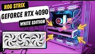ASUS ROG STRIX GeForce RTX 4090 WHITE OC Edition Unboxing