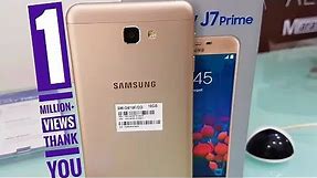 Samsung Galaxy J7 PRIME Unboxing | 3GB RAM/FINGERSCANNER