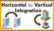 Horizontal Integration Vs Vertical Integration: with Definition & Comparison Chart