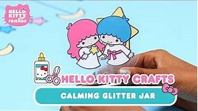 DIY Glitter Jar | Hello Kitty Crafts