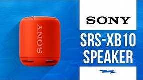 Sony SRS-XB10 Portable Bluetooth Speaker