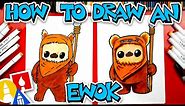 How To Draw An Ewok From Star Wars