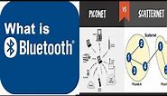Bluetooth in networking | piconet and scatternet in bluetooth