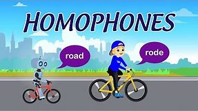 Homophones for Kids | List of Homophones