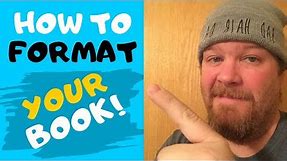 How to Format a Paperback | Book Formatting for Kindle