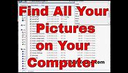 How To Search For PICTURES and IMAGE files in Windows 10 (or Windows 7)