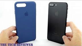Apple Silicone Case in Ocean Blue for iPhone 7 Plus: Grippy, Lovely and Super Sleek!
