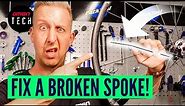 How To Replace A Broken Bicycle Spoke