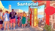 Santorini, Greece 🇬🇷 - Walking Tour of Greece's Iconic Island 4K 60fps HDR