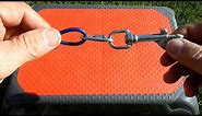 How to Repair a Dog Tie Out Cable that has a bad Swivel Eye Snap Hook