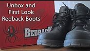 Redback Boots Unboxing and First look NEW pair