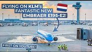 TRIPREPORT | KLM Royal Dutch Airlines (ECONOMY) | Berlin - Amsterdam | Embraer E195-E2
