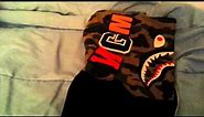 Bape Shark Hoodie Unboxing from Happyjagabee with Legit Check Guide